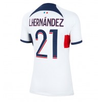 Paris Saint-Germain Lucas Hernandez #21 Vonkajší Ženy futbalový dres 2023-24 Krátky Rukáv